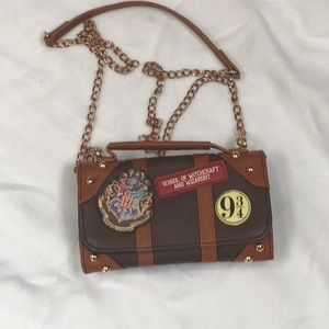Harry Potter Brown Crossbody EUC
